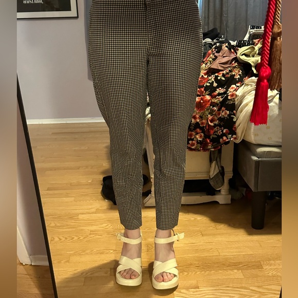 J.Jill 8p gingham pants - Picture 2 of 4